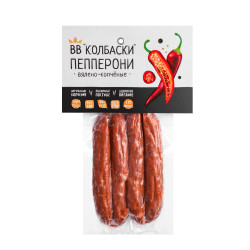 Копчёные колбаски "Пепперони"